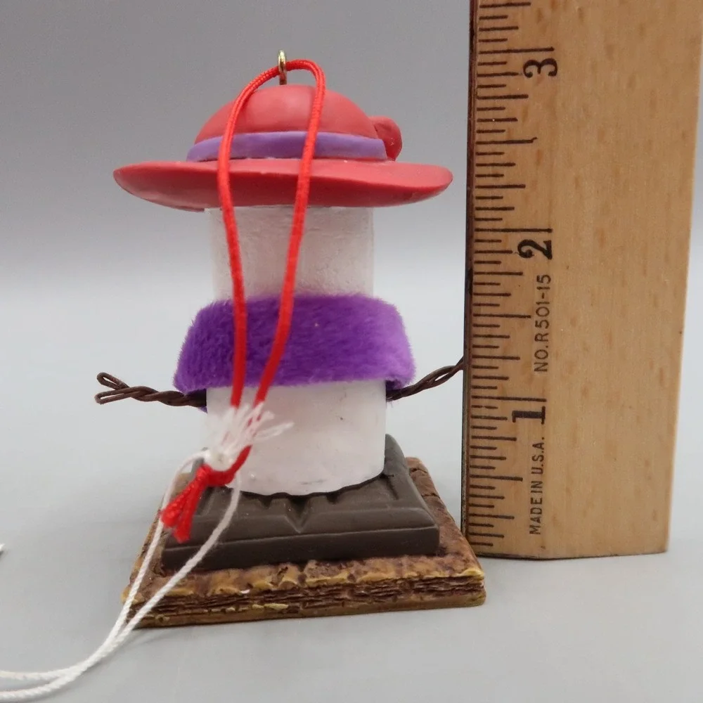 Red Hat Lady The Original Smore's Christmas Ornament Midwest of Cannon Falls 3